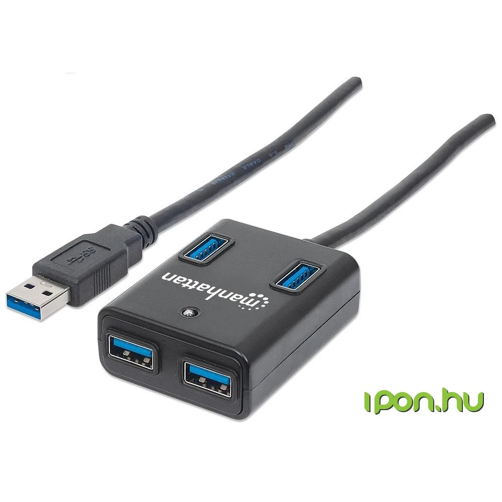 MANHATTAN SuperSpeed USB 3.0 Hub (162302)