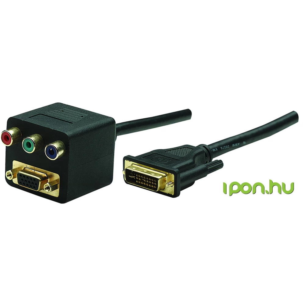 MANHATTAN Video splitter DVI-VGA + RGB