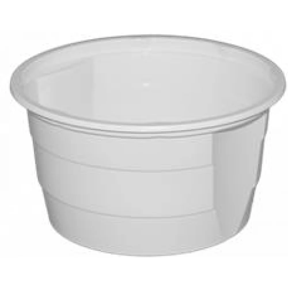 Műanyag gulyás tányér 750 ml 50 db fehér