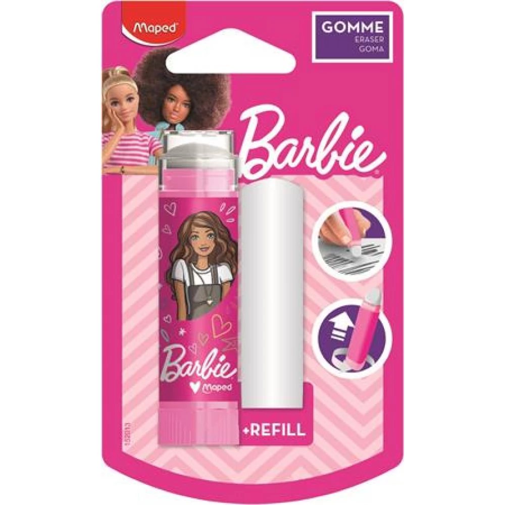 MAPED Barbie Radírstift pótbéllel