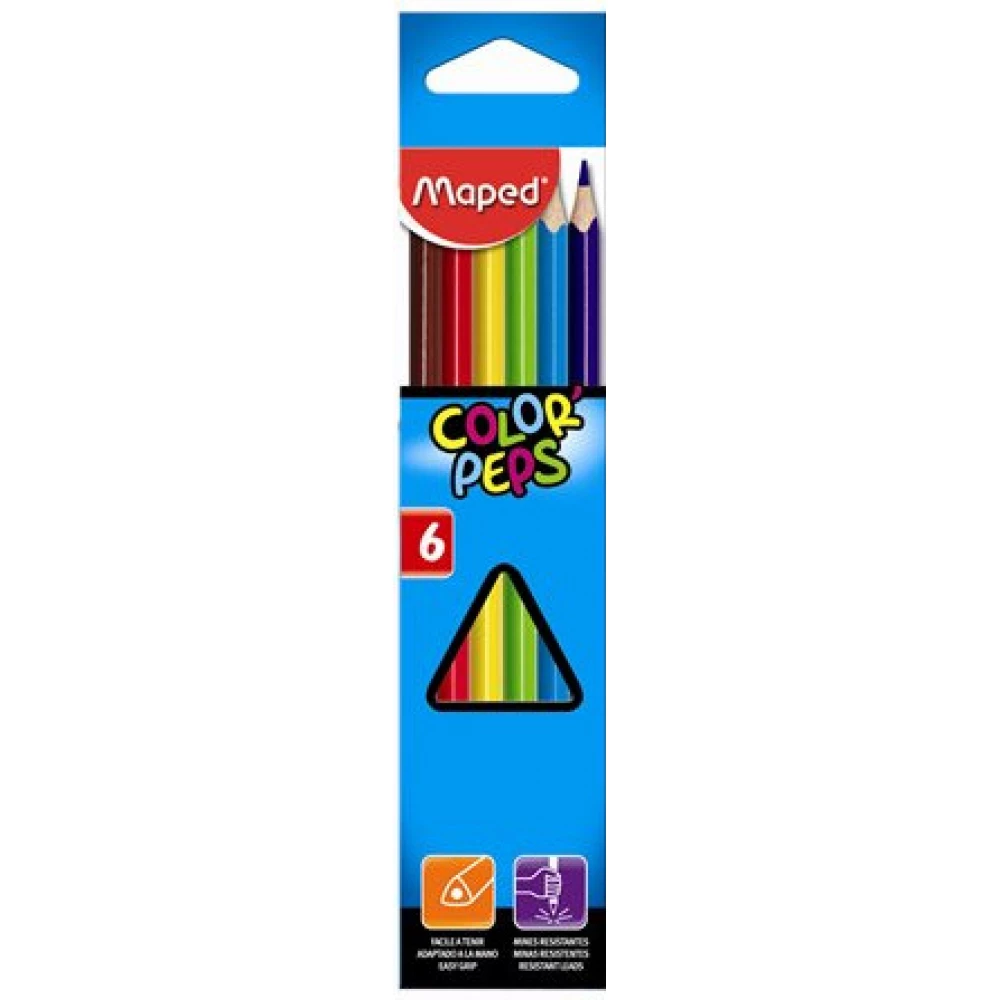 MAPED Color Peps színes ceruza 6 db/doboz