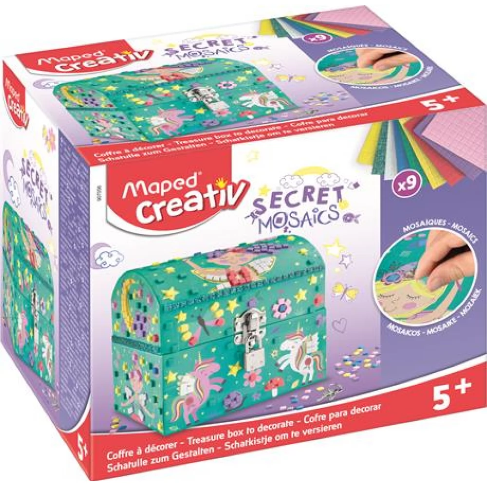 MAPED CREATIV Secret Mosaics mozaikos titkos ékszerdoboz