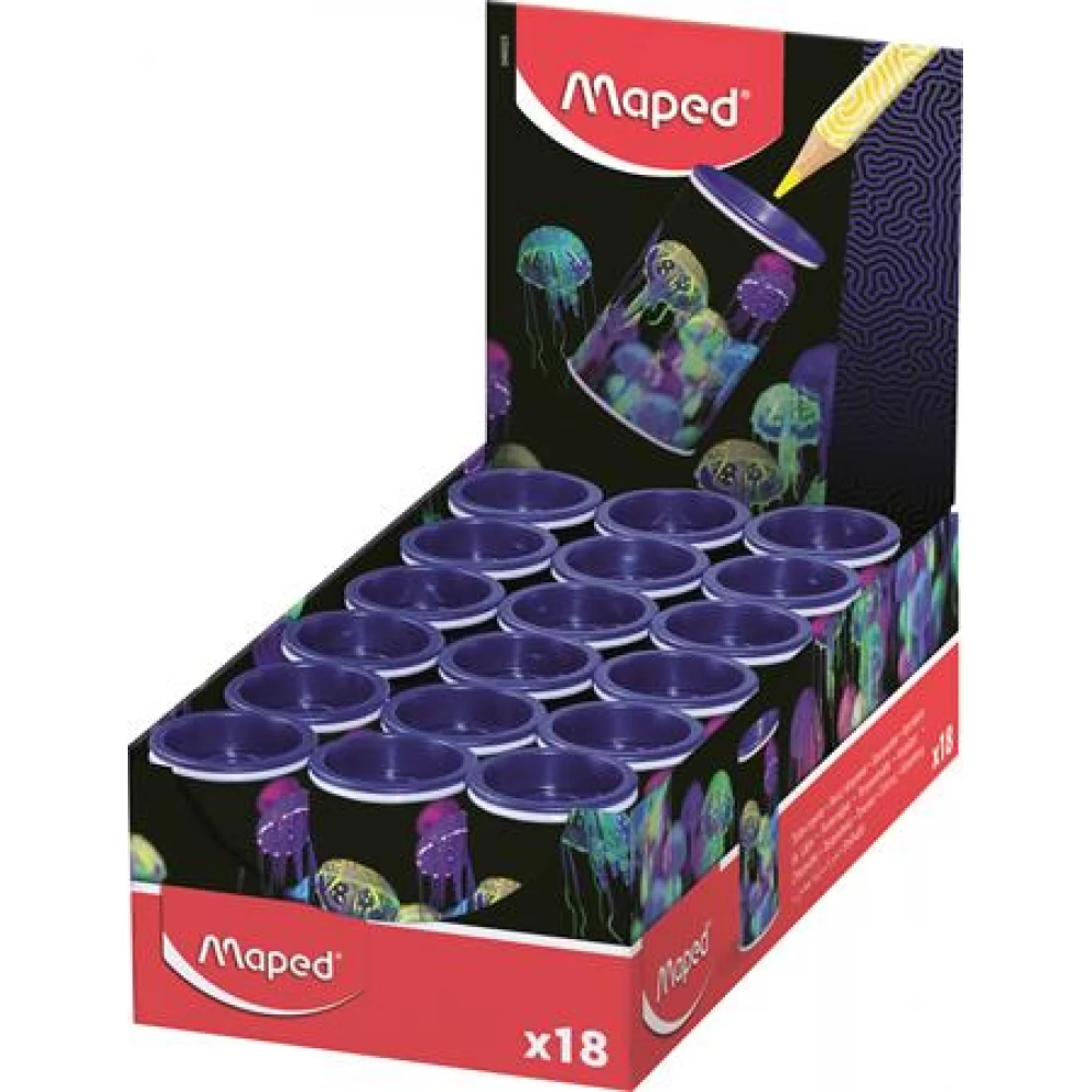 MAPED Deepsea Paradise Hegyező display egylyukú fémtartályos 18db