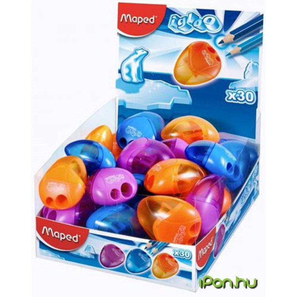 MAPED I-GLOO kétlyukú tartályos hegyező 24 db/doboz