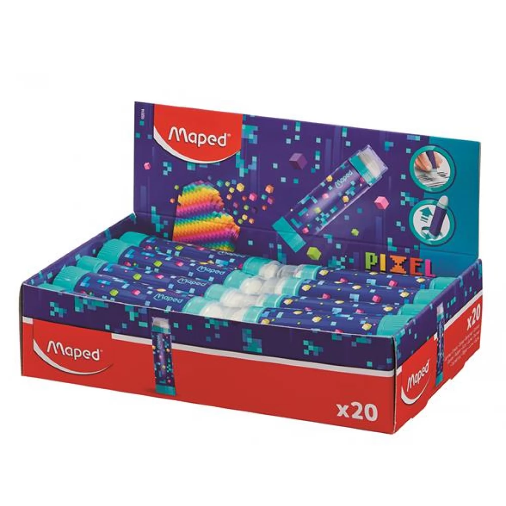 MAPED Pixel Party Radírstift display 20db