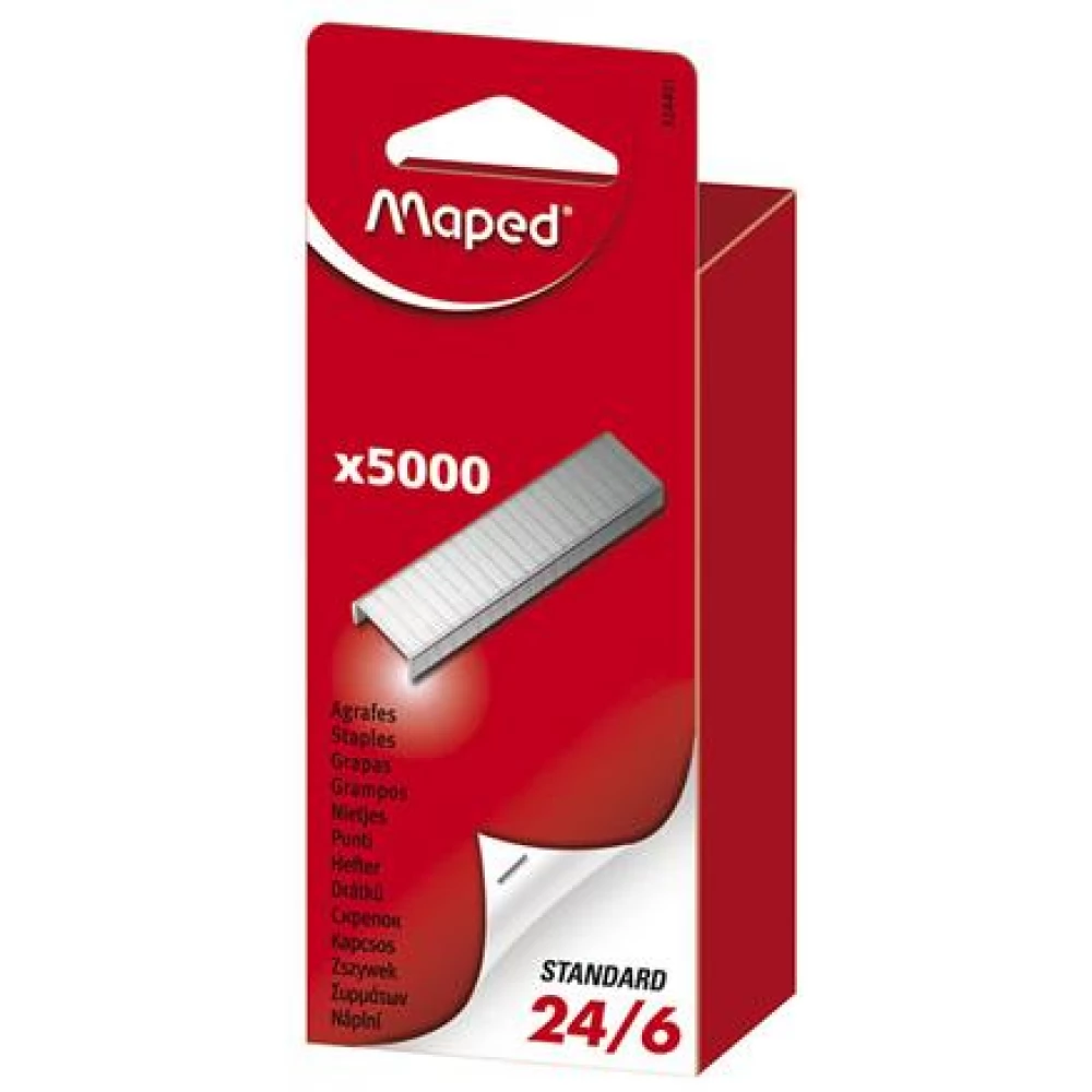MAPED Tűzőkapocs 24/6 IMA324401