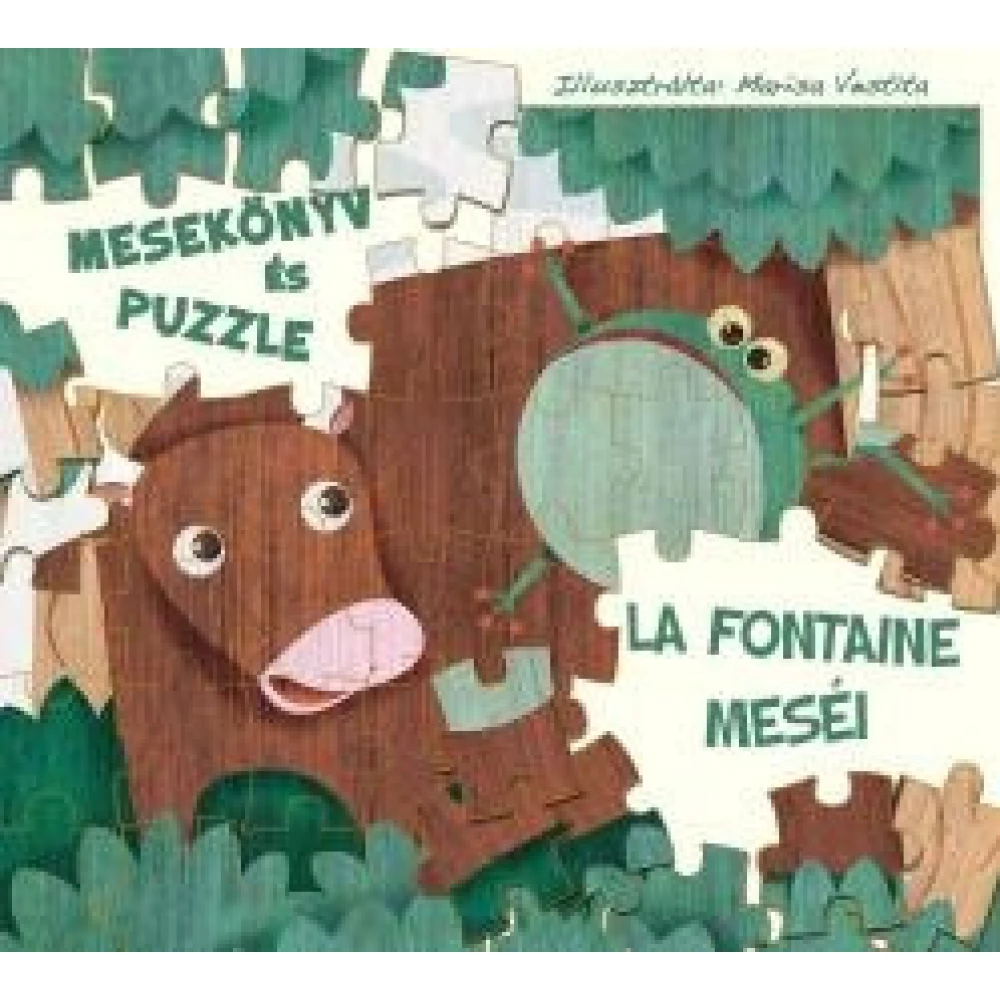 Marisa Vestita - La Fontaine meséi - Mesekönyv és puzzle