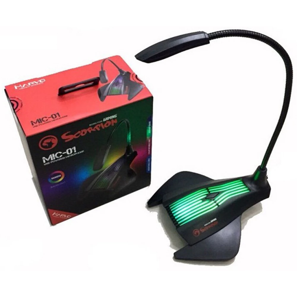 MARVO MIC-01 Scorpion fekete