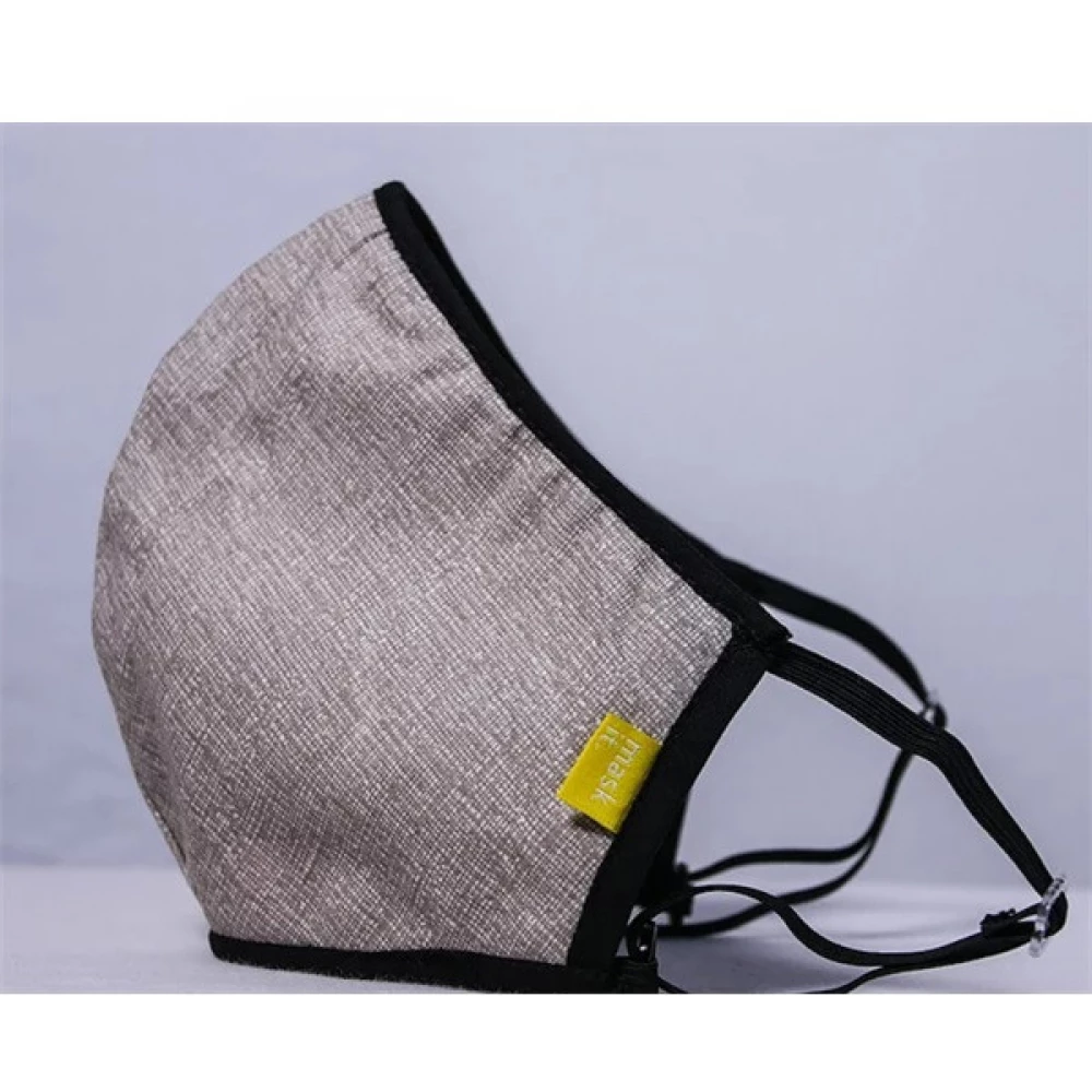 MASK IT Mosható textil női szájmaszk drapp