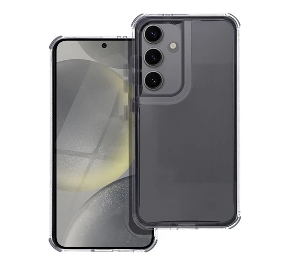 MATRIX Xiaomi Redmi 13C / Poco C65 hátlap tok kameravédő peremmel fekete