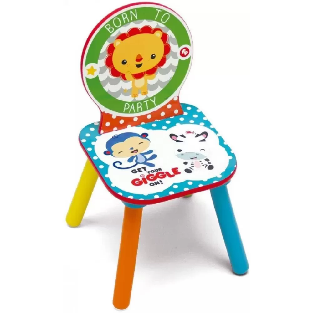 MATTEL Fisher Price mintás fa szék