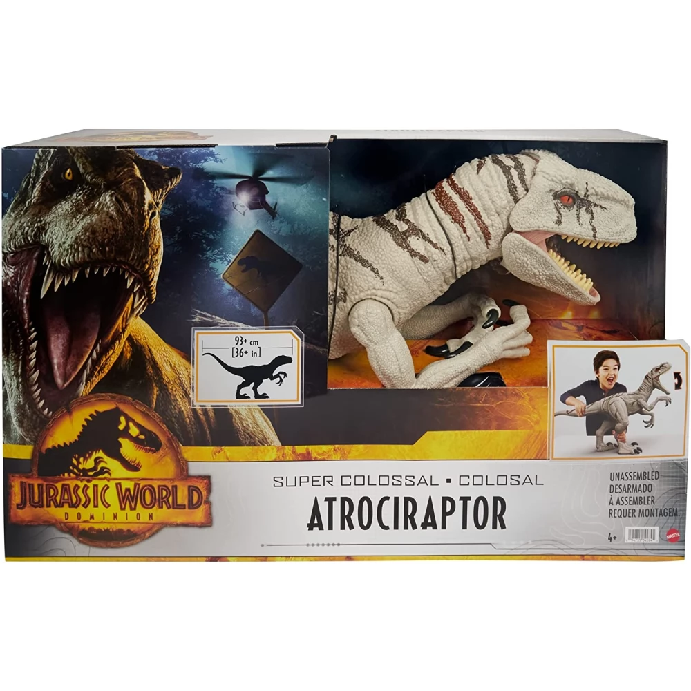 MATTEL Jurassic World Dominion Super Colossal Atrociaptor dinoszaurusz figura