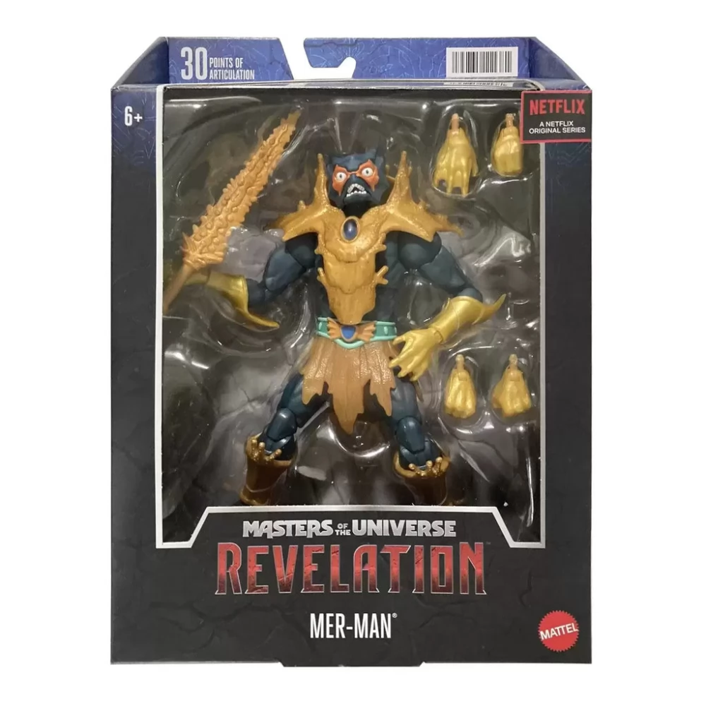 MATTEL Masters of the Universe Masterverse Revelations Mer-Man figura
