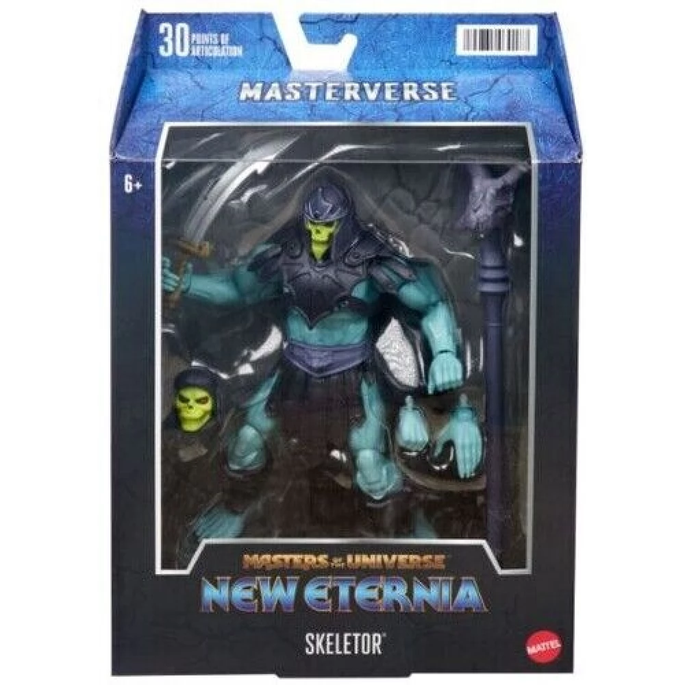 MATTEL Masters of the Universe New Eternia Skeletor figura
