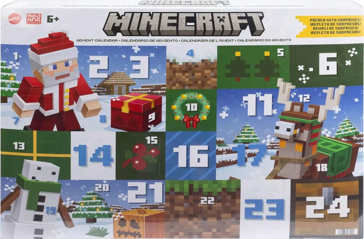 MATTEL Minecraft adventi naptár