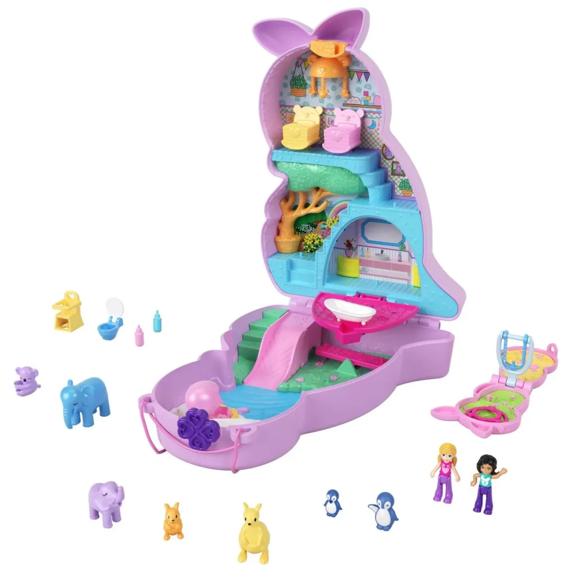 MATTEL Polly Pocket - Kenguru játék készlet