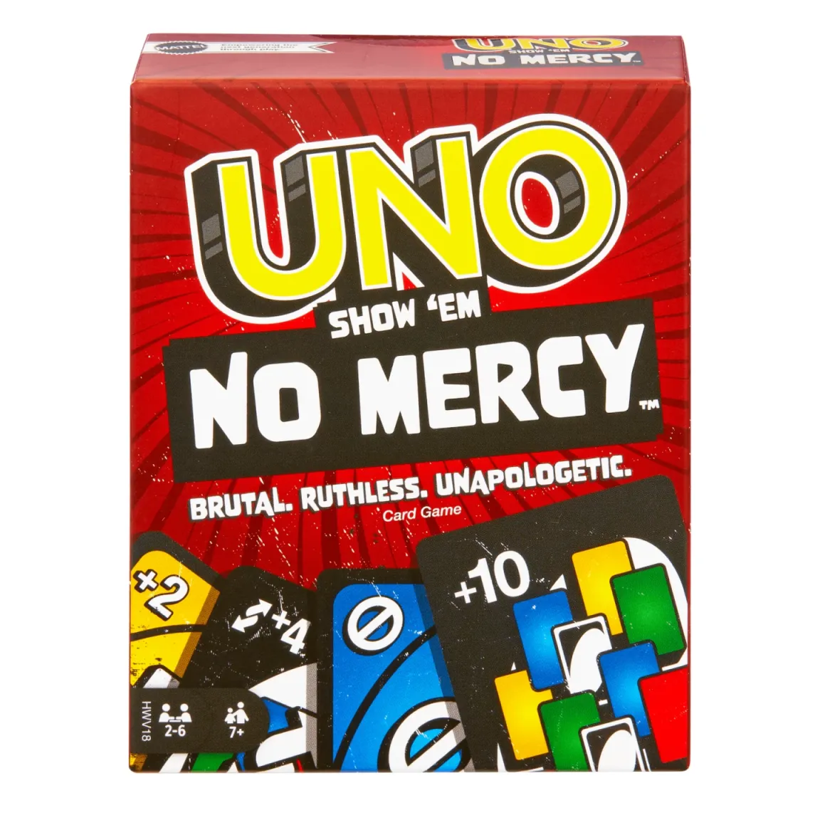 MATTEL UNO Nincs kegyelem kártyajáték