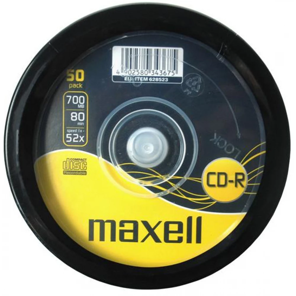 MAXELL CD-R80 52x 50db hengeres
