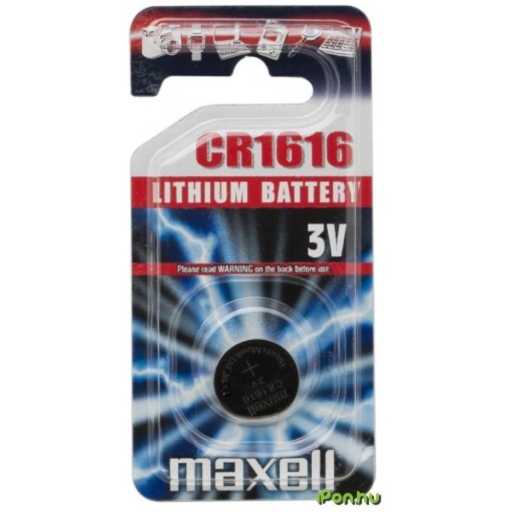 MAXELL CR1616 Lithium gombelem (CR) 1db