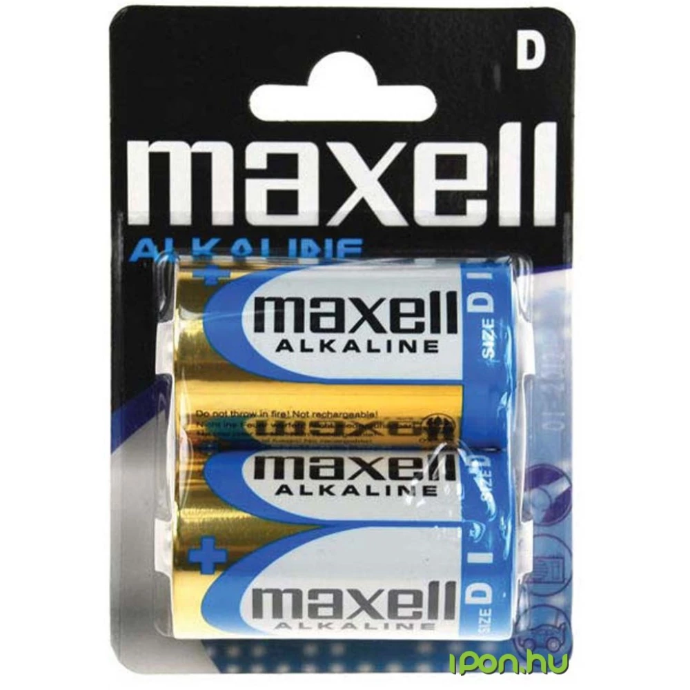MAXELL LR-20 góliát elem (D) 2db