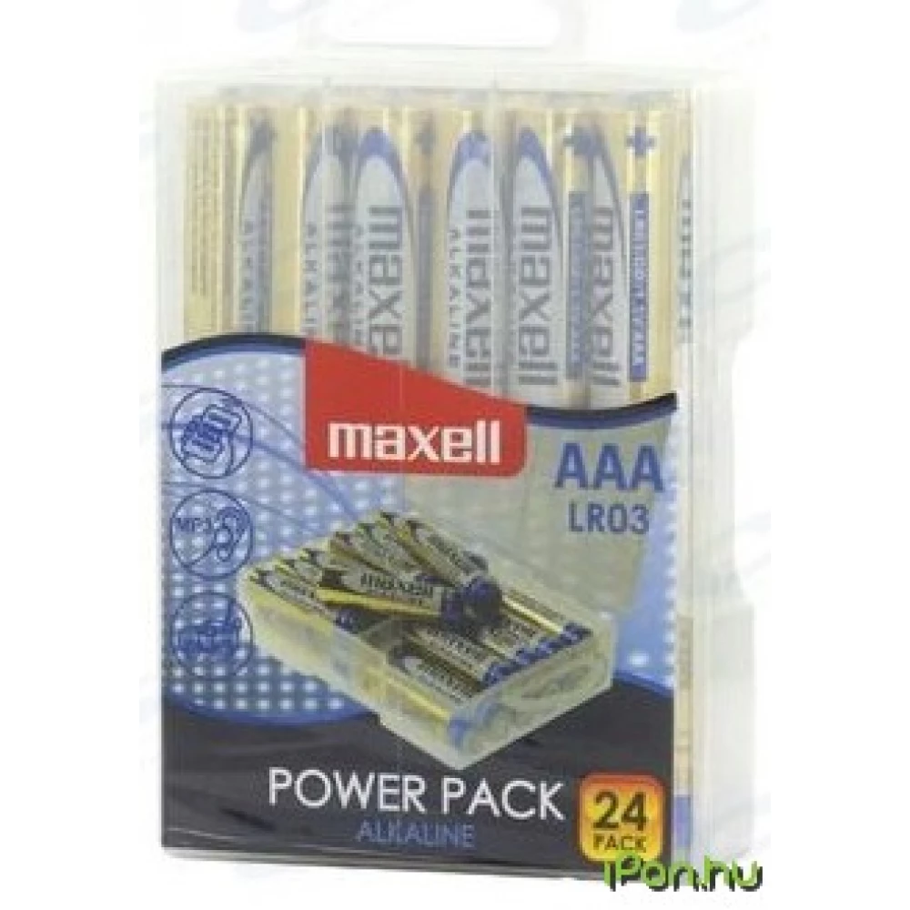 MAXELL LR-3 mikro ceruza elem (AAA) 24db