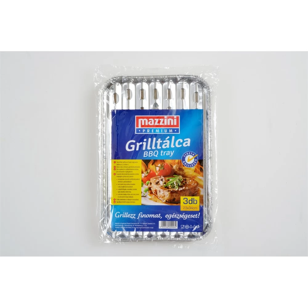 MAZZINI 101430 Grilltálca 34x23cm 3db