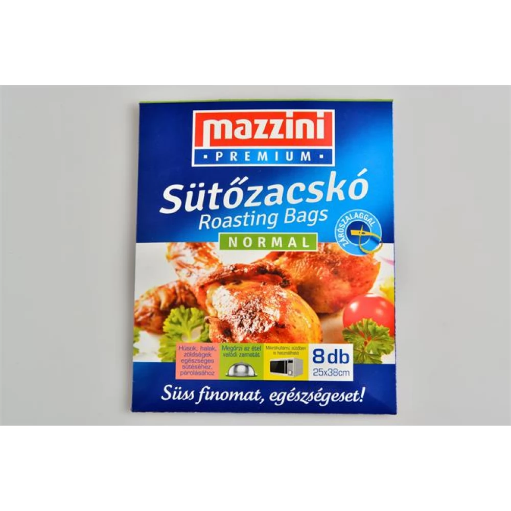 MAZZINI 103040 Premium Sütőzacskó normál 8 db 25x38 cm