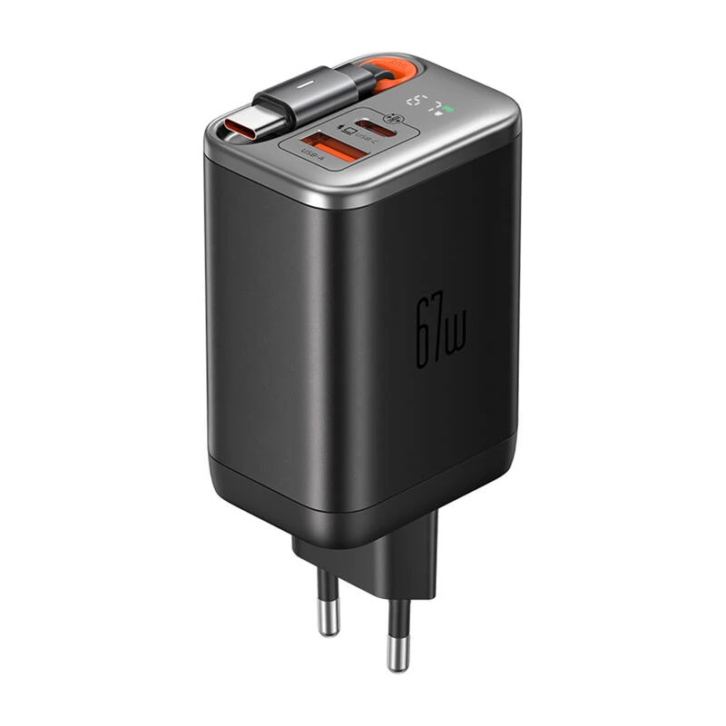 MCDODO CH-4100 Wall charger 67W + USB Type C kábel fekete