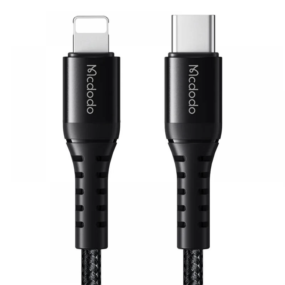 MCDODO USB 2.0 Type C Lightning Töltő/adat Fekete 1m CA-5631