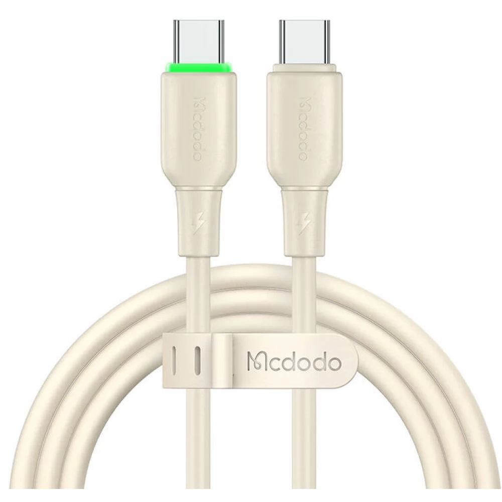 MCDODO USB 2.0 Type C Összekötő Bézs 1.2m CA-4770