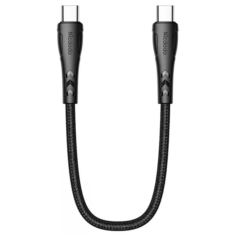 MCDODO USB 2.0 Type C Összekötő Fekete 20cm 6921002676403