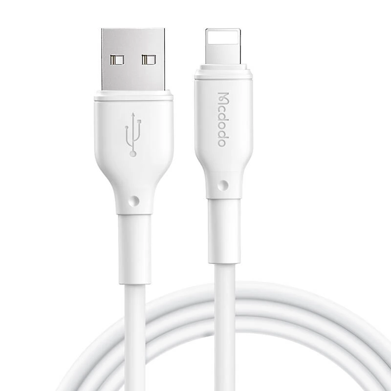 MCDODO USB Lightning Töltő/adat Fehér 1.2m JCA-7270