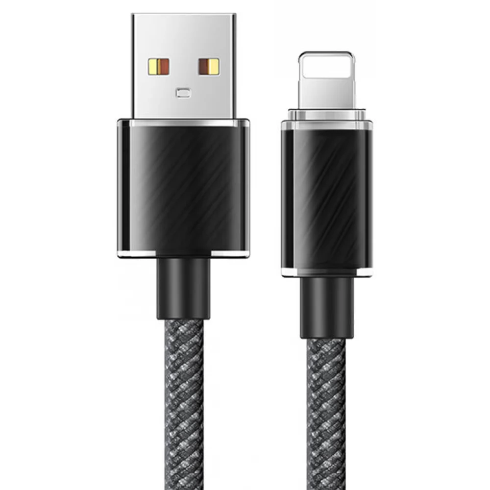 MCDODO USB Lightning Töltő/adat Fekete 1.2m CA-3640