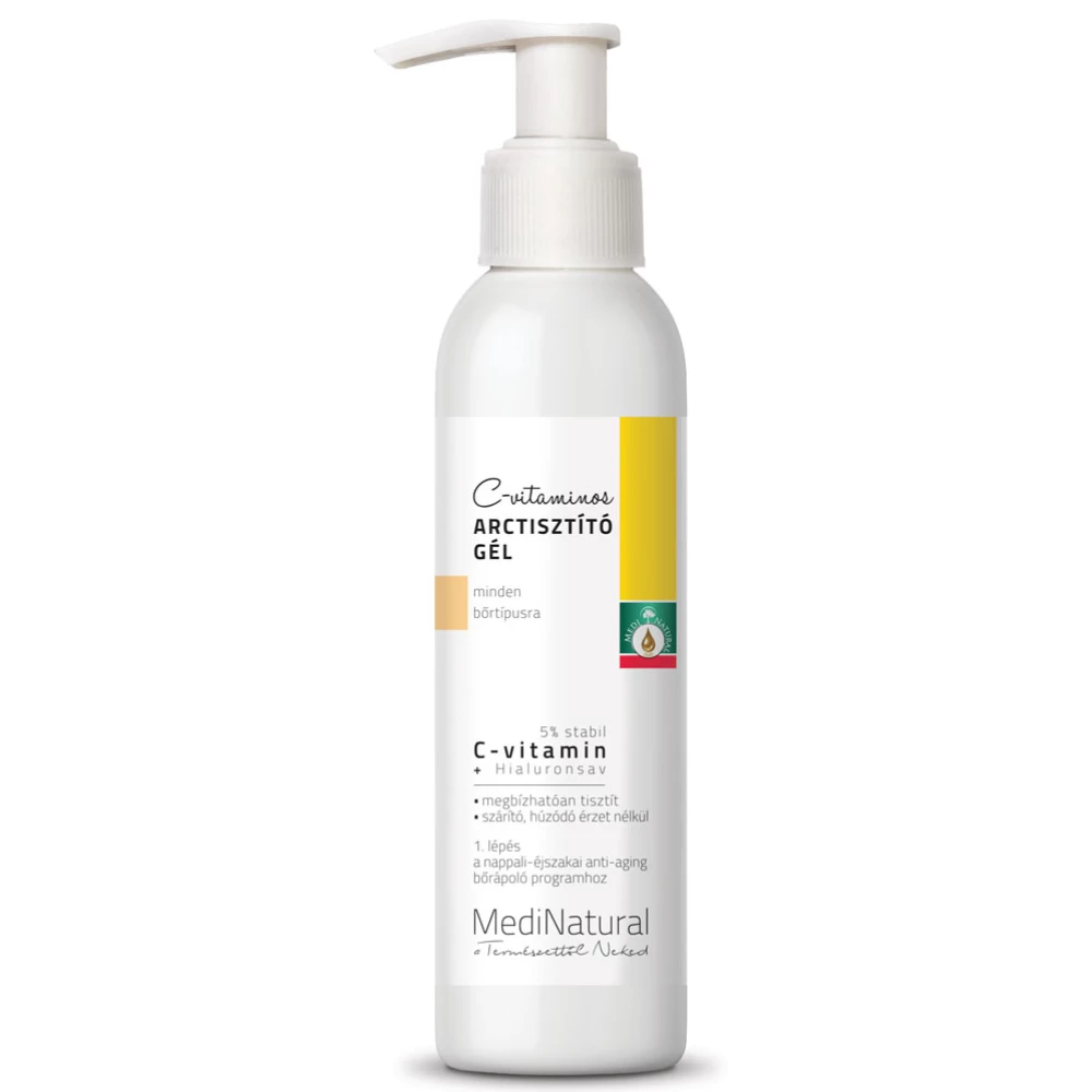 Medinatural c-vitaminos arctisztító gél 150 ml