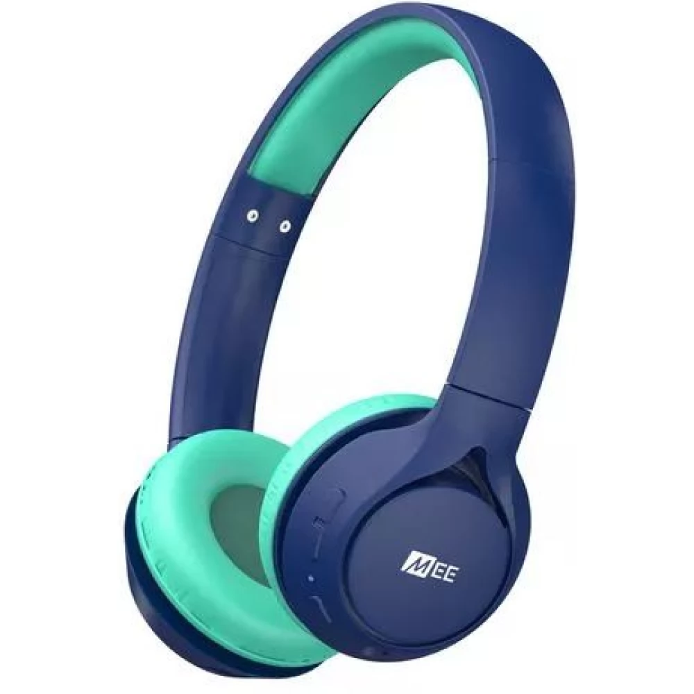 MEE KIDJAMZ KJ45BT Hallást védő mikrofonos Bluetooth fejhallgató gyermekeknek limitált hangnyomással kék