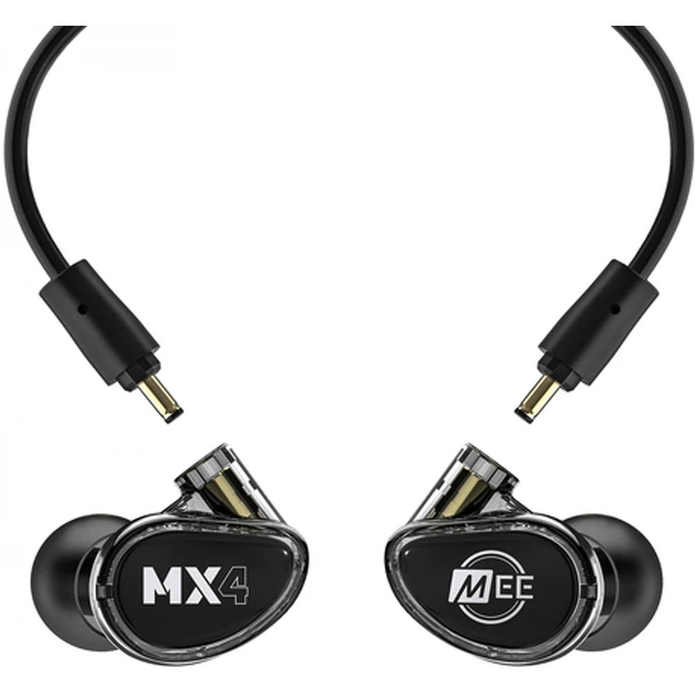 MEE MX4 Pro Moduláris hibrid meghajtású fülhallgató négy hangszóróval fekete