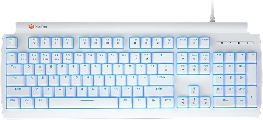 MEETION MK600MX Red US Angol fehér