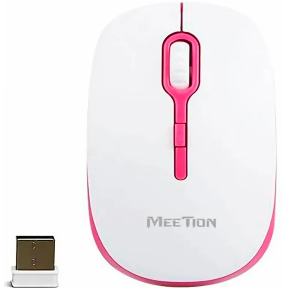 MEETION R547 Wireless fehér-piros