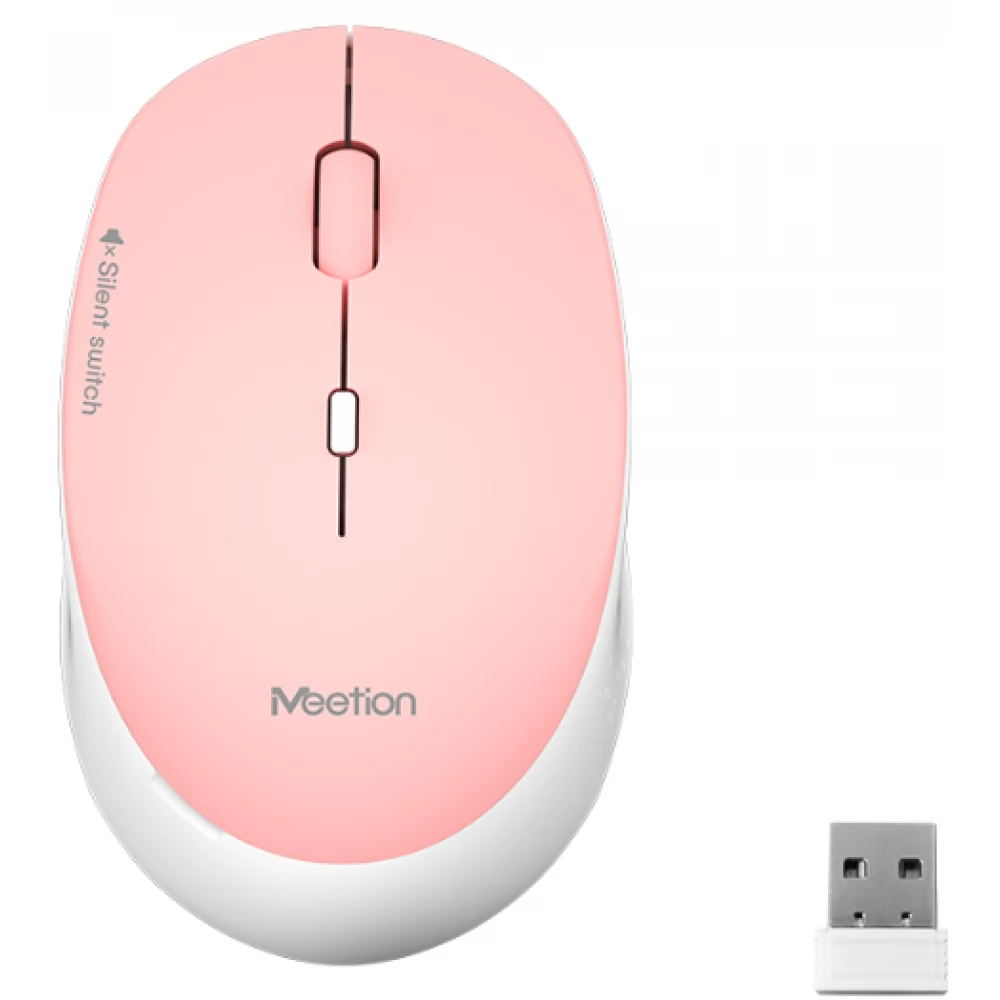 MEETION R570 Wireless rózsaszín