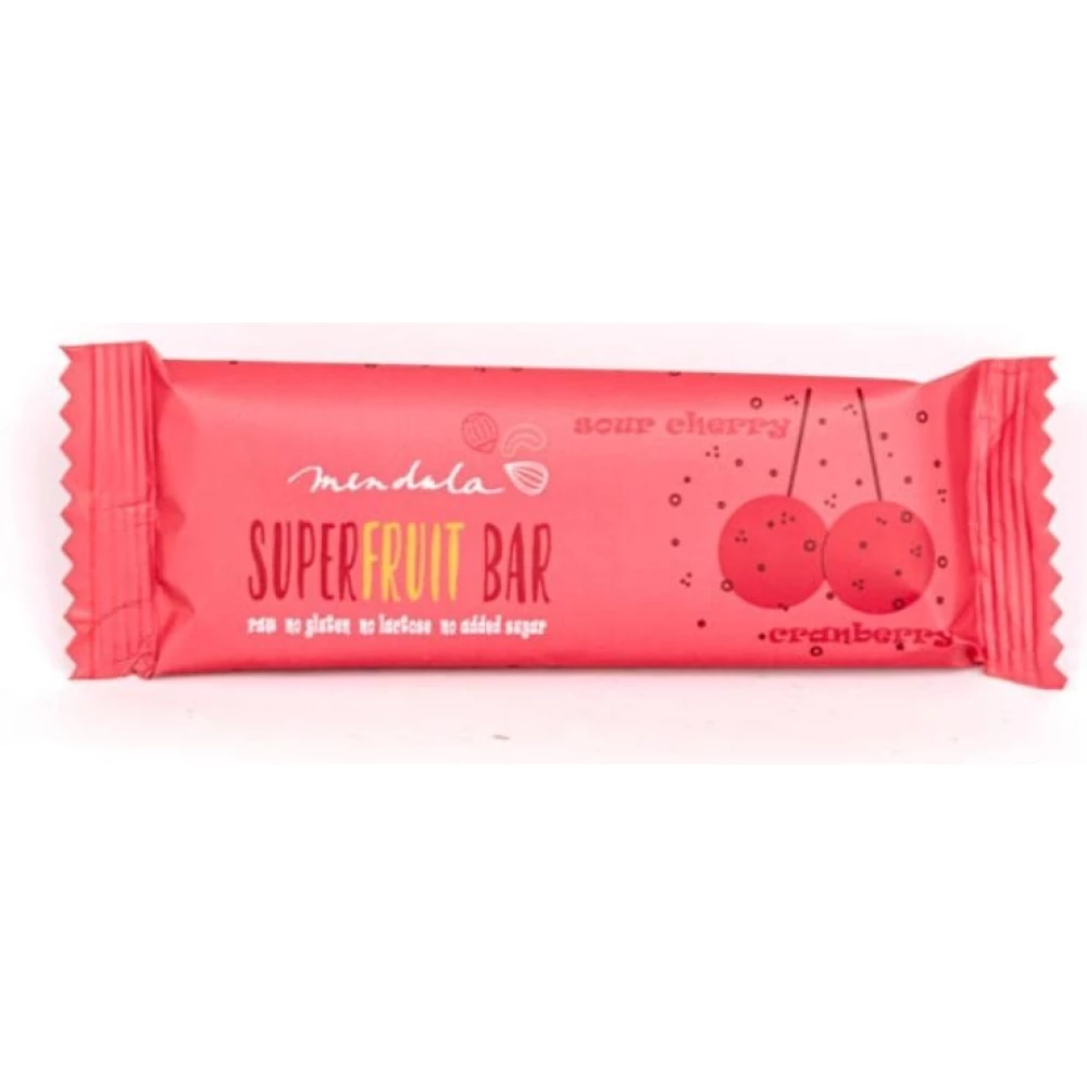 Mendula vörösáfonyás-meggyes superfruit bar 40 g