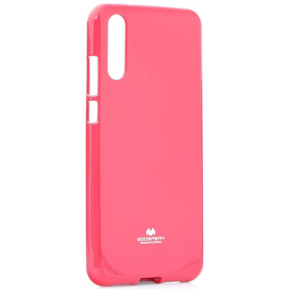MERCURY MOBIL Goospery szilikon tok LG G8 ThinQ csillámporos magenta