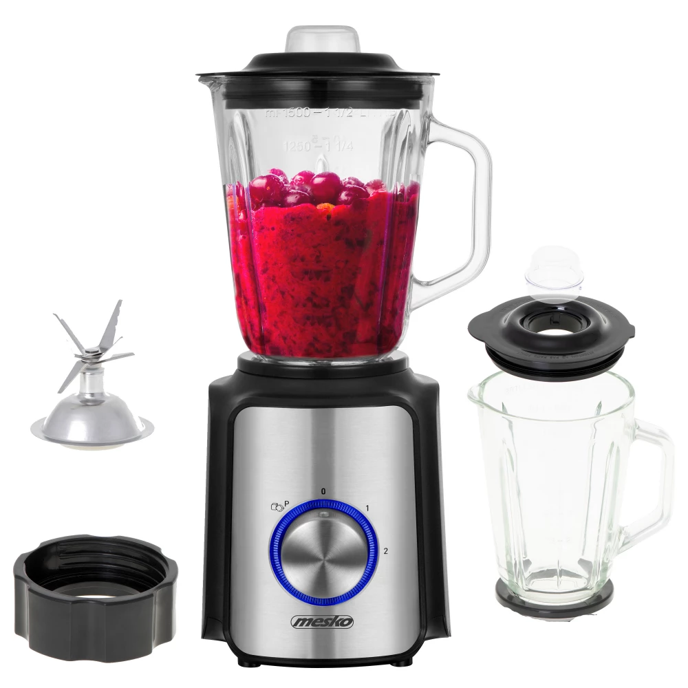 MESKO MS 4080 Turmixgép 1200W Üveg edény 1.5 l