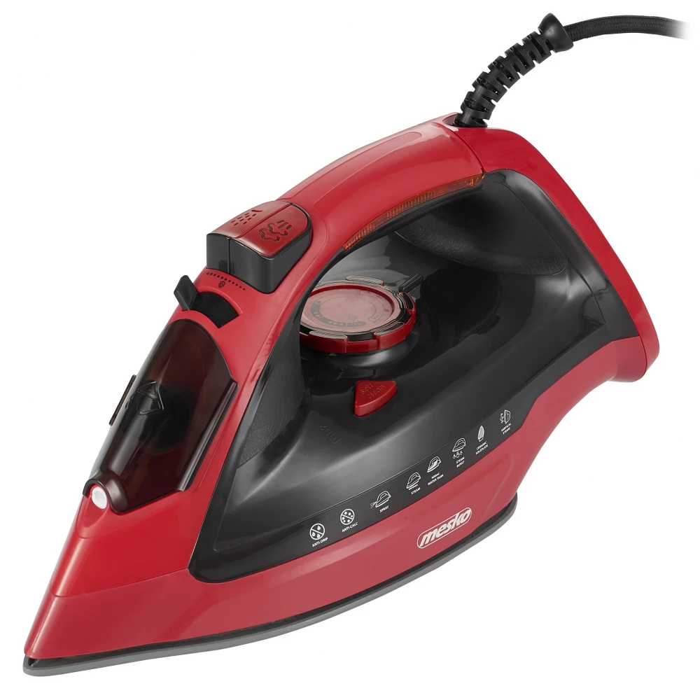 MESKO MS 5031 Gőzvasaló 3000W 400ml piros