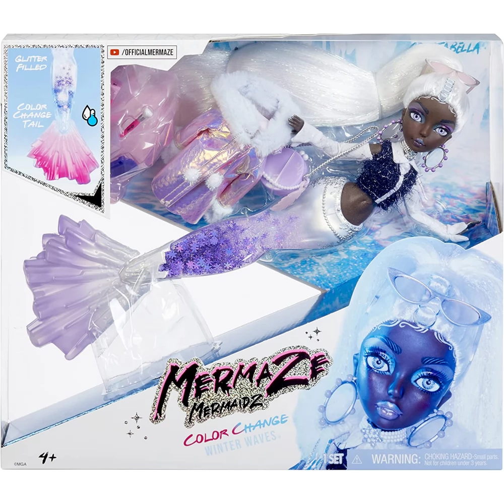 MGA ENTERTAINMENT Mermaze Mermaidz Crystabella sellő baba