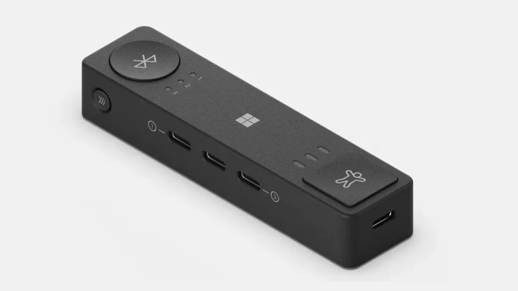 MICROSOFT Surface Adaptive Hub fekete