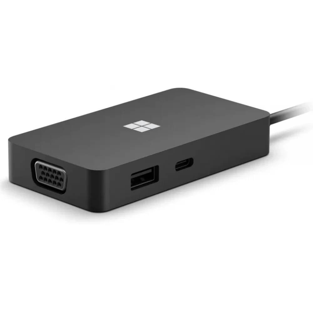 MICROSOFT USB-C Travel Hub v2 fekete