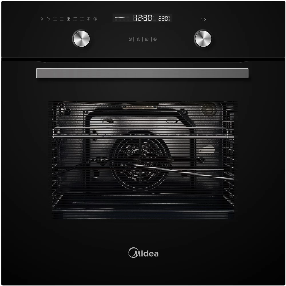 MIDEA 65M90E4 Sütő beépíthető 70 L A fekete