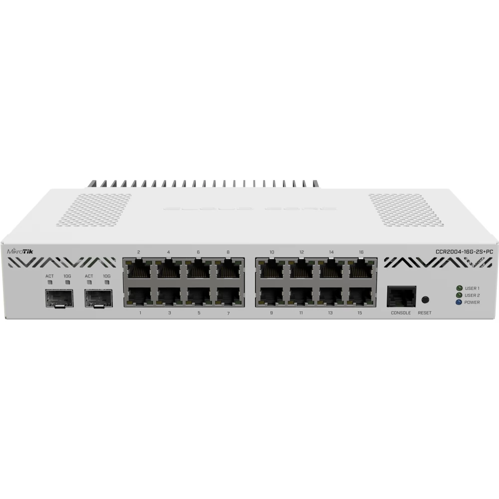 MIKROTIK CCR2004-16G-2S+PC Cloud Core Router PC