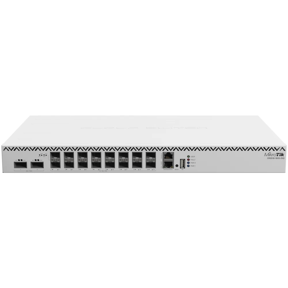 MIKROTIK CRS518-16XS-2XQ-RM Cloud Router Switch