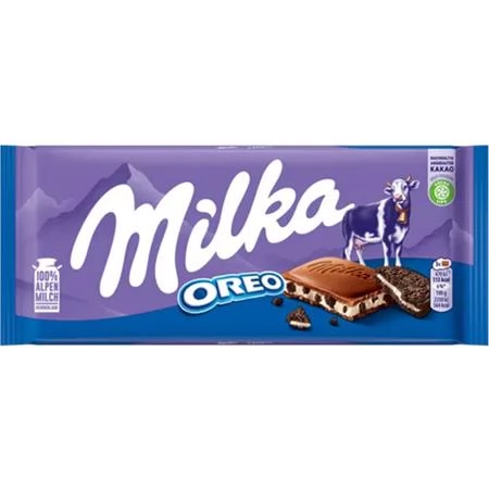 MILKA 4047057 Tejcsokoládé Oreo 100g